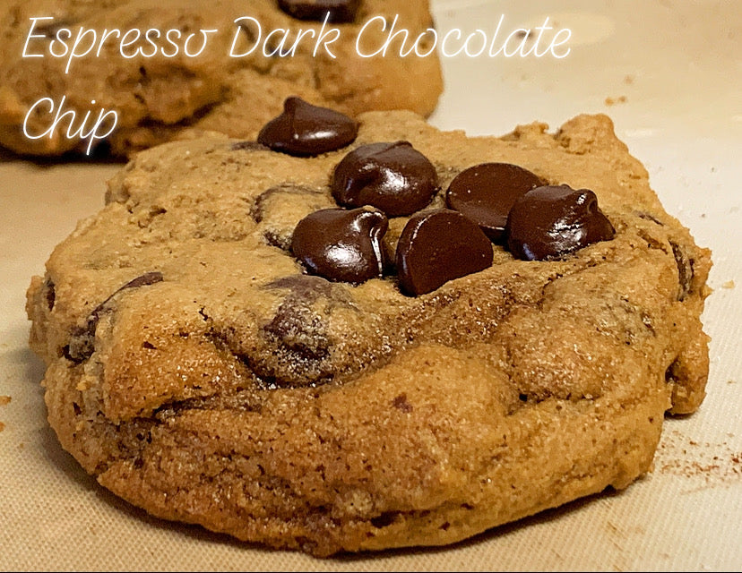 Espresso Dark Chocolate Chip Cookies