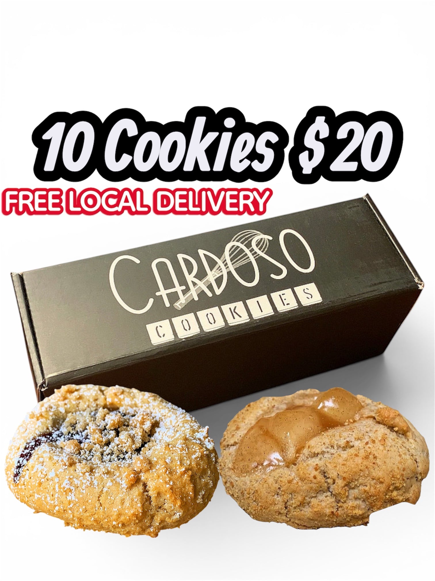 *10 Cookie Combo Pack* Blueberry Crumb & Apple Pie Cookies