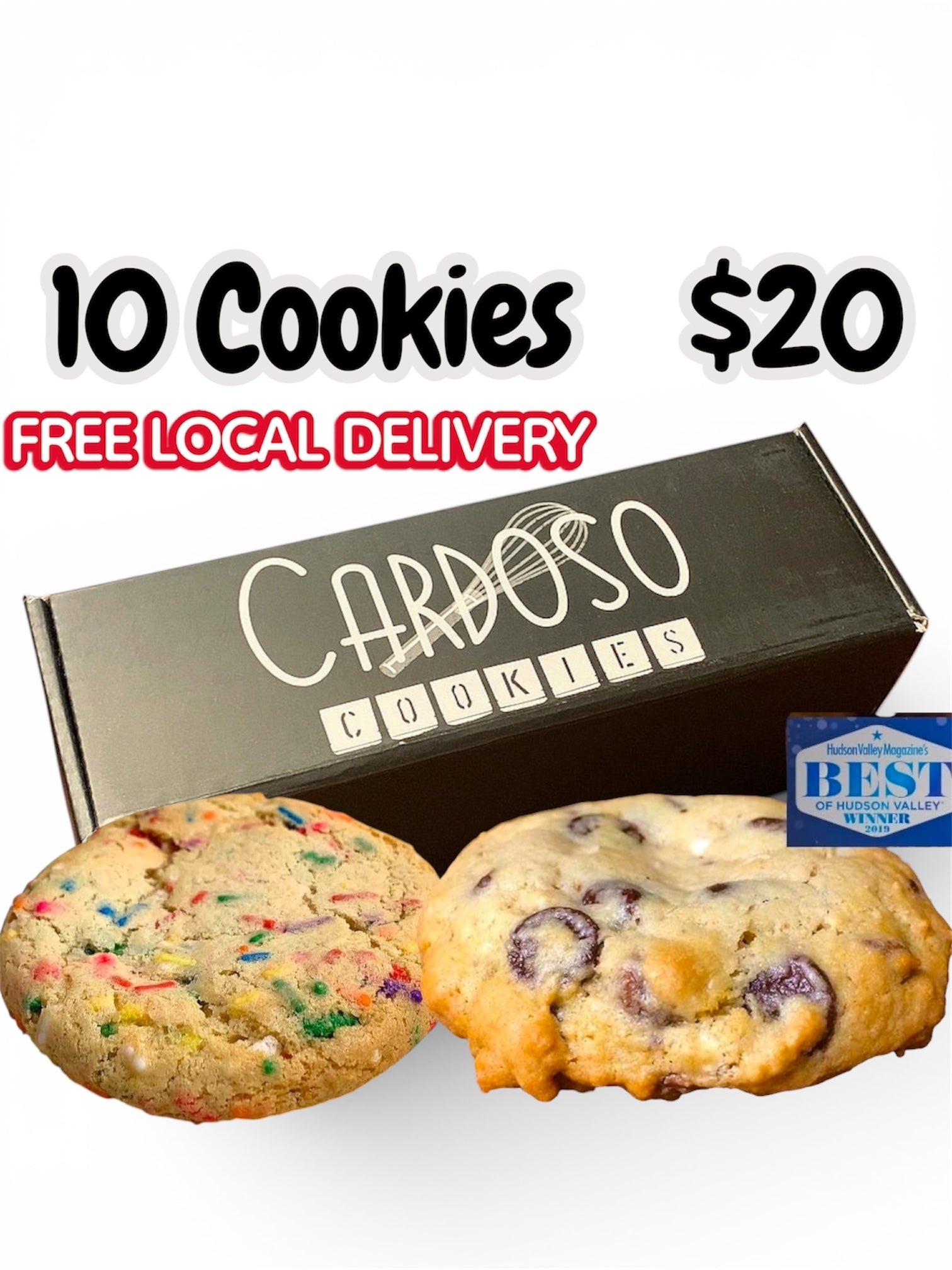 *10 Cookie Combo Pack* Birthday Sugar & Ultimate Chocolate Chip Cookies