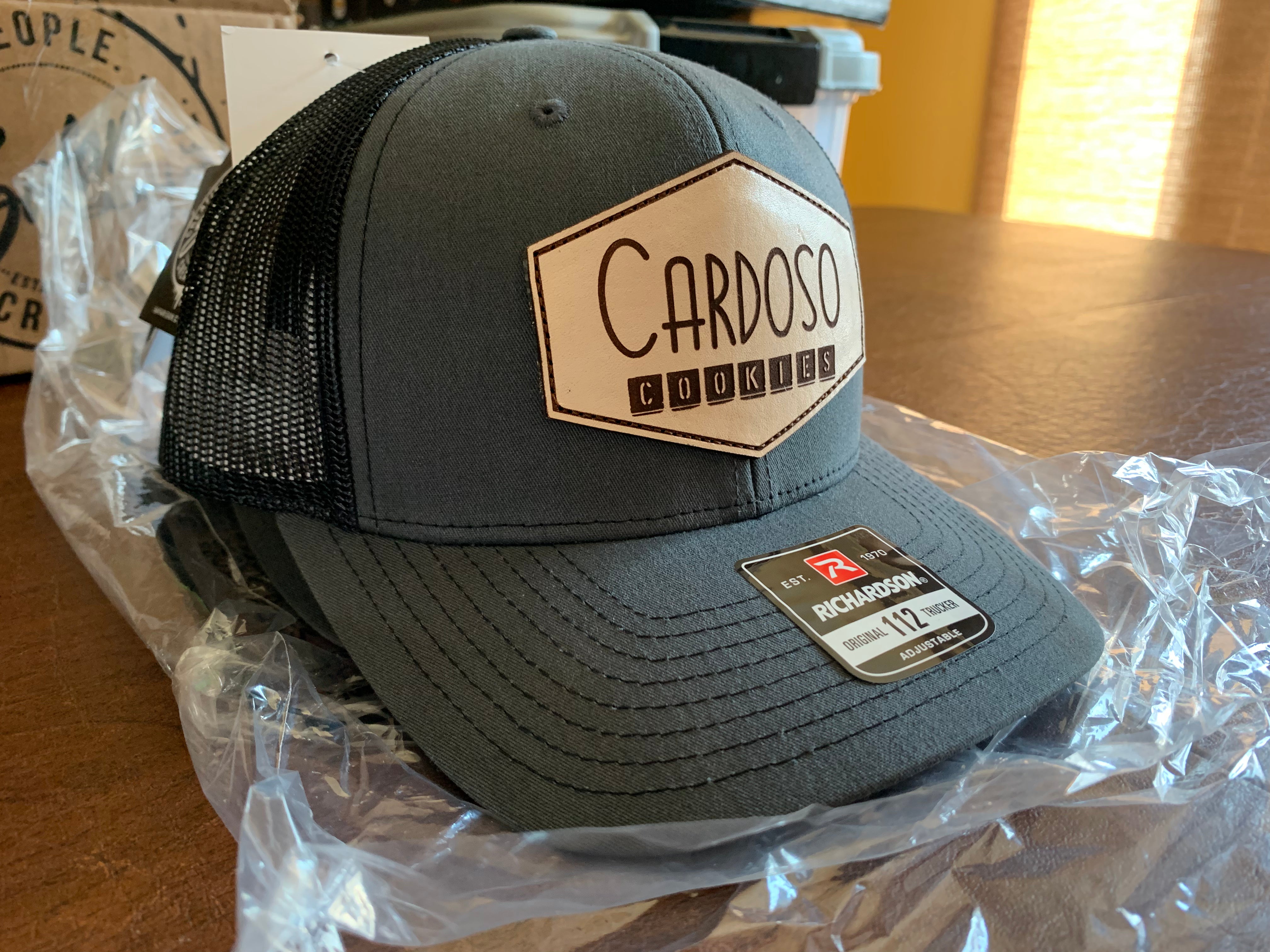 Cardoso Cookies Leather Patch Snap Back Hat