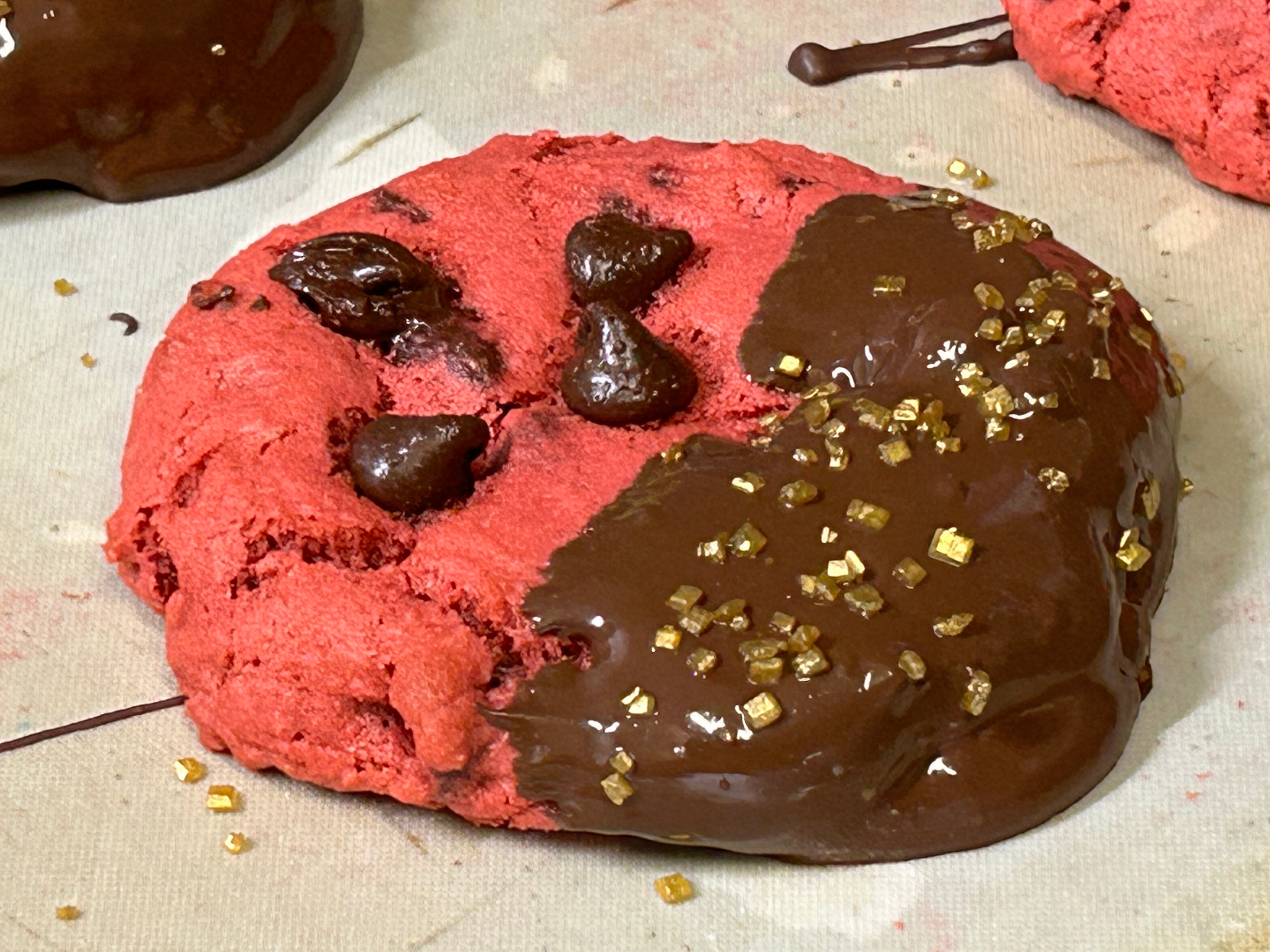 Chocolate Dipped Strawberry Chocolate Chip